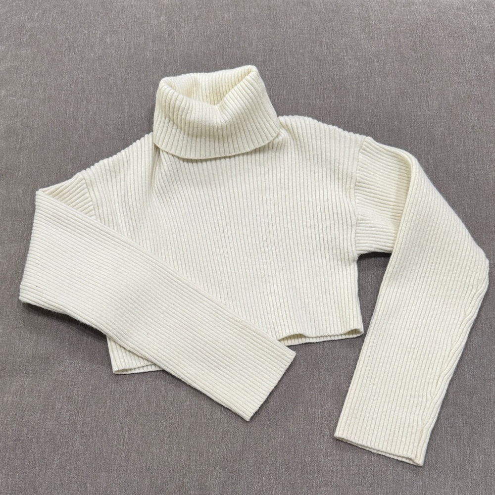 Cozy Cream Turtleneck Sweater